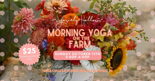 10/11 Yoga On The Farm 5-6p