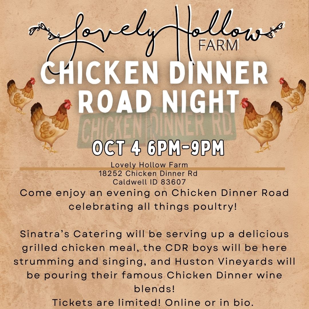 10/4 - Chicken Dinner Road Night