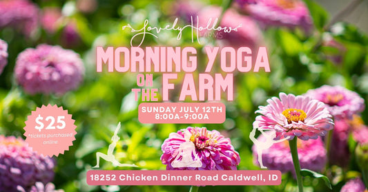 7/12 Yoga On The Farm 8-9a
