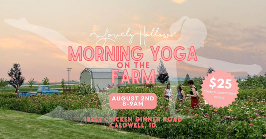 8/2 Yoga On The Farm 8-9a