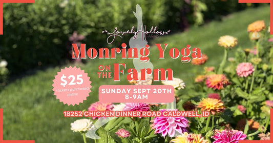 9/20 Yoga On The Farm 8-9a