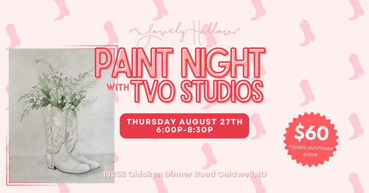 8/27 - Paint Night with Tiffany of TVO Studios