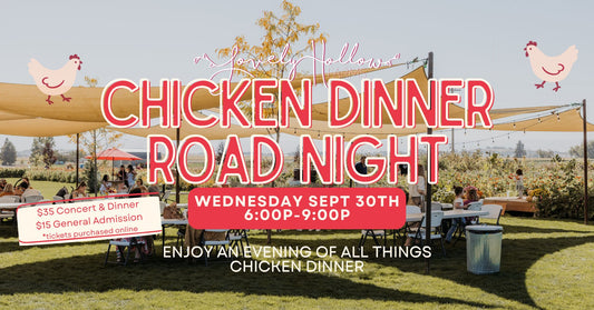 9/30 - Chicken Dinner Road Night