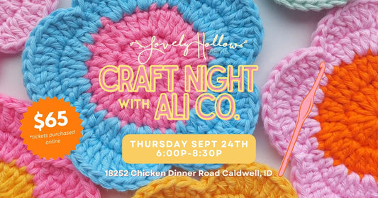9/24 -Crochet Night on the Farm