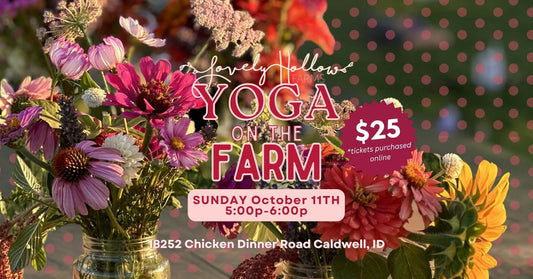 10/11 Yoga On The Farm 5-6p